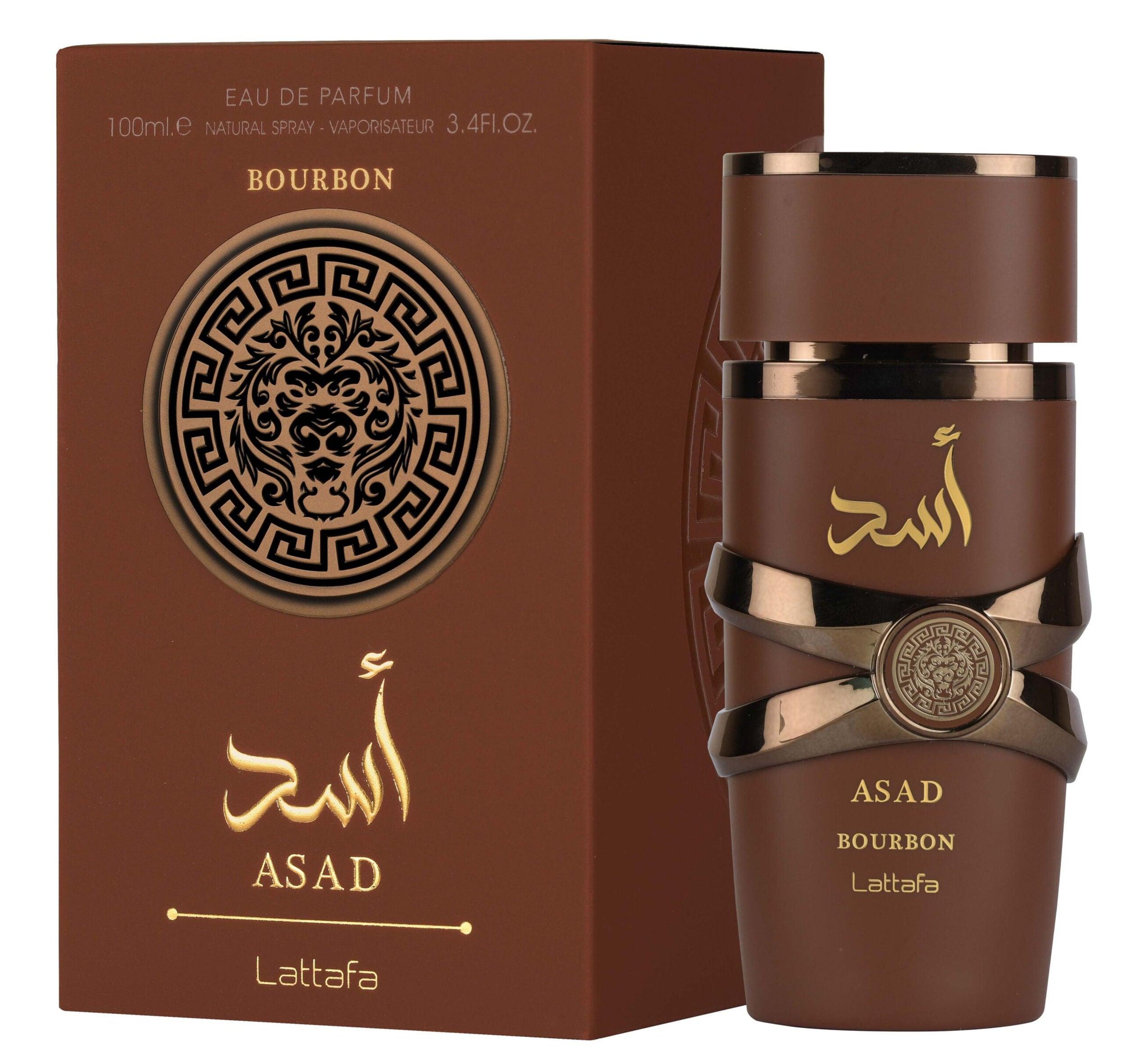 Asad Bourbon By Lattafa Perfume For Unisex EDP 100ml